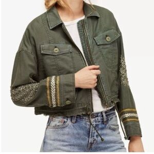 Free People beaded Jacket